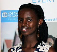 Divine Usabase, SOS Children's VIllages Youth Ambassador