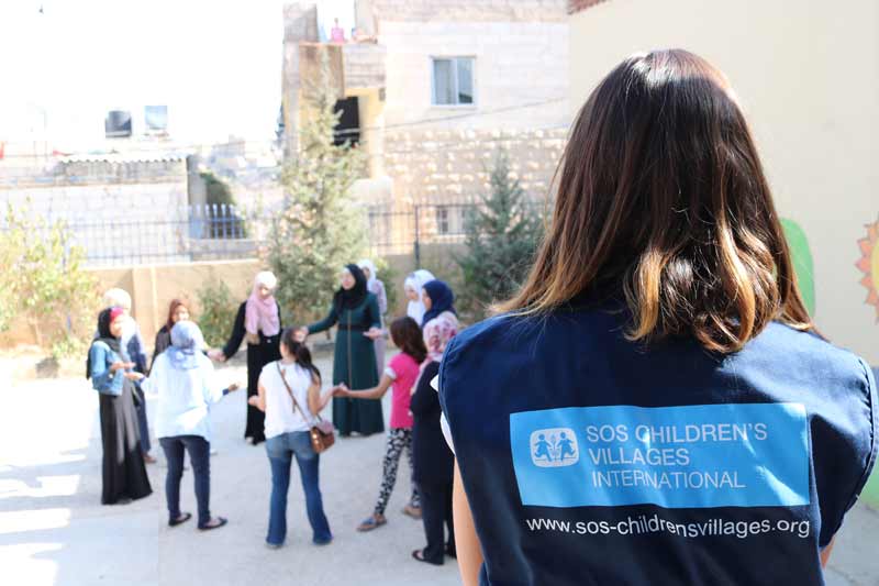 SOS Children's Villages worker in Amman, Jordan