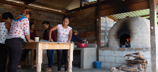 The Bread Oven provides a source of income opportunities