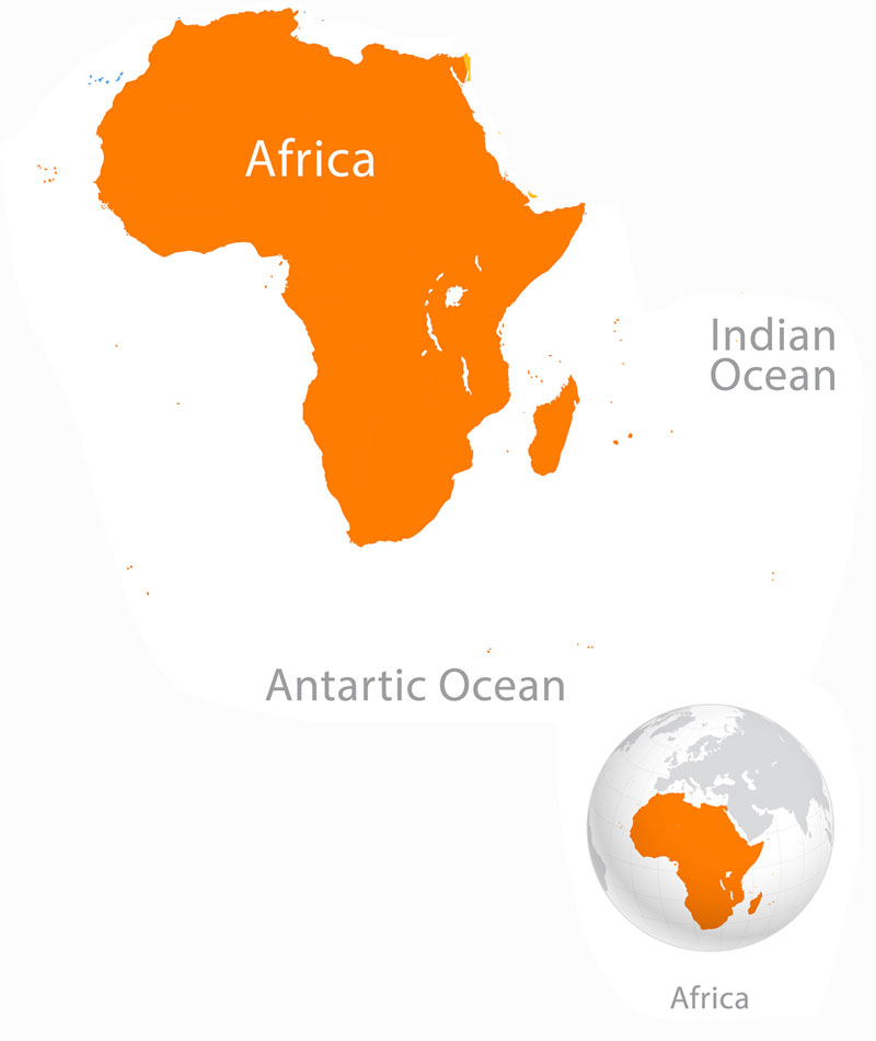 Map of Africa