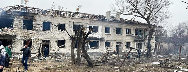 Destruction de l'Ukraine
