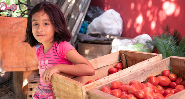 Enfant bolivien