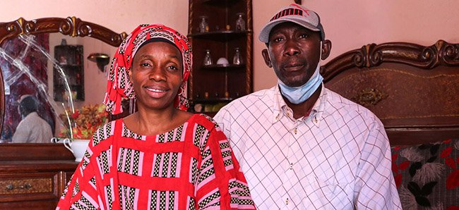 Senegal couple