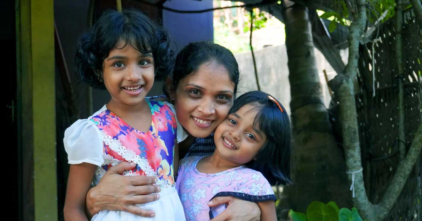 Aidez les familles sri lankaises à risque