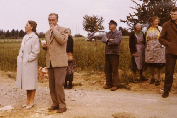 La mère et l'oncle de Regine Frost au SOS Richtfest.