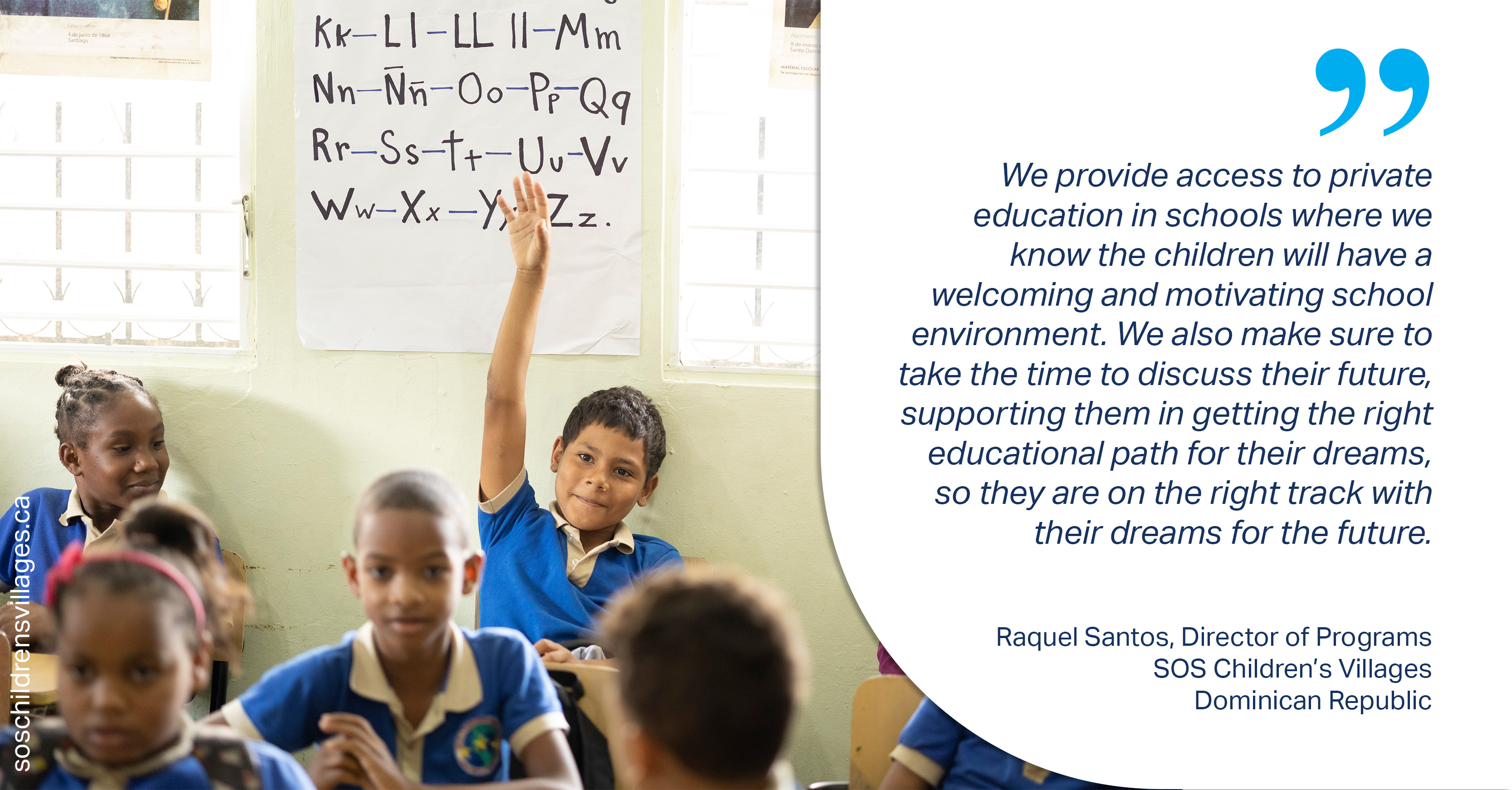 Project hightlight: SOS Children's Villages in Los Mina, Dominican Republic