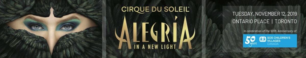 Cirque du Soleil Alegria banner
