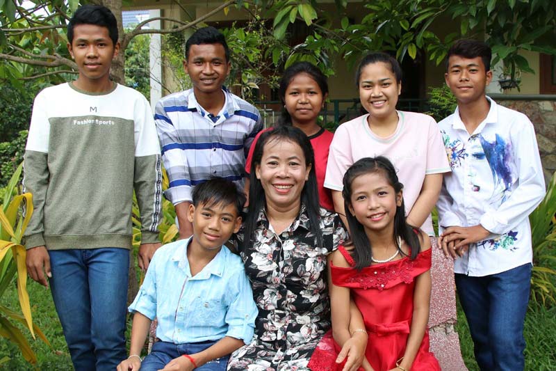 SOS family in Cambodia