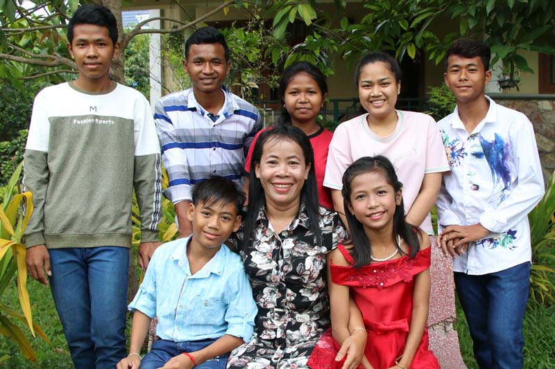 Famille SOS au Cambodge