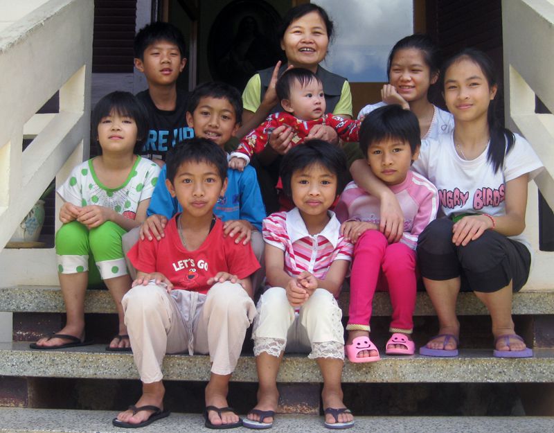 Caring for orphaned and abandoned children in Da Lat, Vietnam