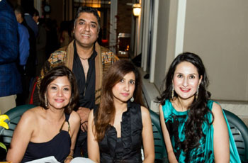 De gauche à droite : Natasha Saigol, Zahid Haque, Cyma Musarat et Kiran Syed Nasser