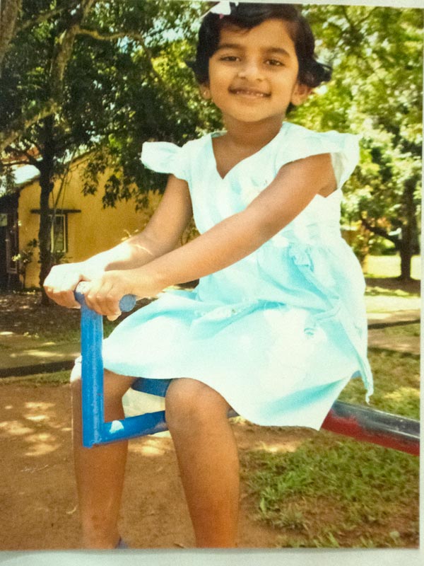 Janani in playground