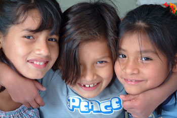 SOS sponsored children in Peru