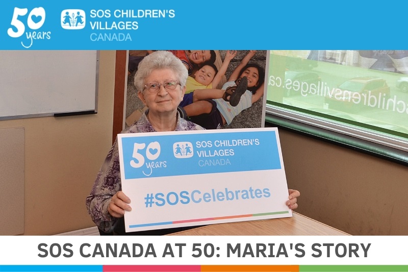 Maria celebrates 50 years with SOS Canada