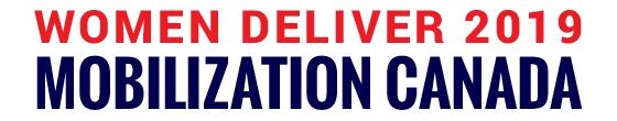 Women Deliver 2019 Mobilisation Canada Logo