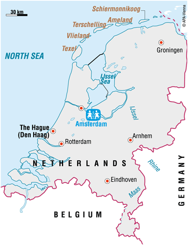 Map of SOS in the Netherlands