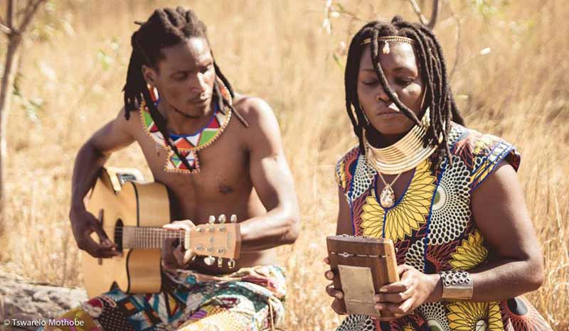 British Ncube and his wife. The two are the musical duo of Stango and Nongoma. British Ncube and his wife. The two are the musical duo of Stango and Nongoma.