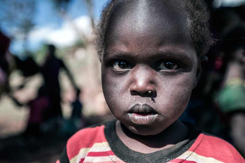 Young girl in Marsabit 