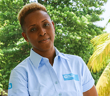 Faimy Carmelle Loiseau, National Director of SOS Children's Villages in Haiti.