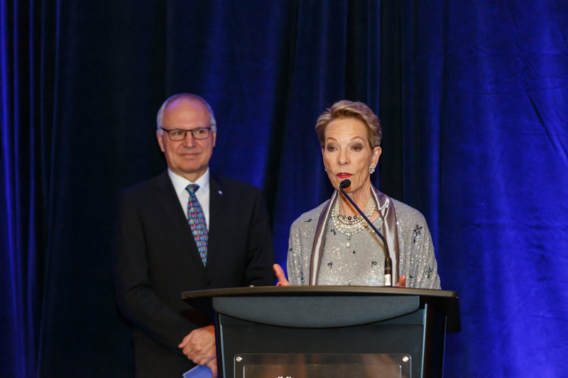 Princess Salimah Aga Khan speech at Calgary gala event