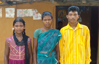 Kusa, Sravani and Chidi, from Rourkela, India - #putchildrenfirst