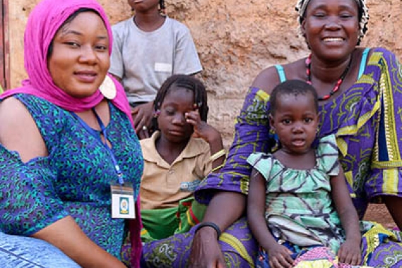 Familles burkinabé