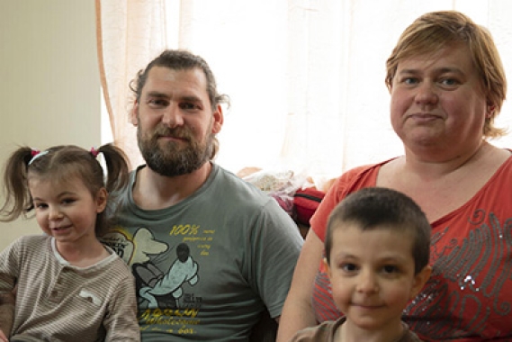 Ukraine Famille d'accueil en Roumanie