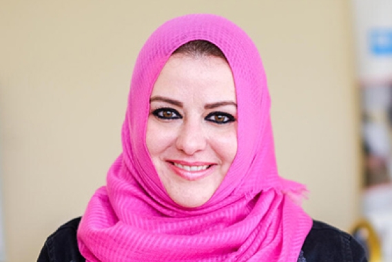 Alaa Fataftah, travailleuse sociale et coordinatrice du programme de renforcement de la famille (FSP) avec SOS Villages d'Enfants Palestine à Bethléem et Hébron