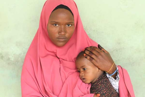 Somalie Mère et enfant