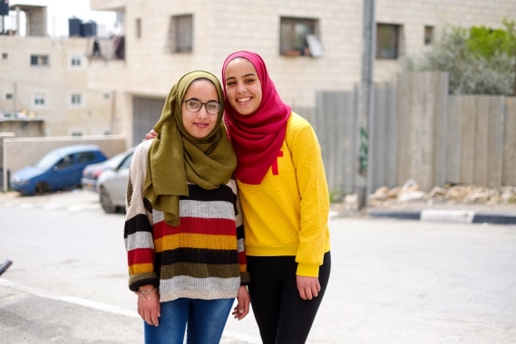 SOS sisters in Palestine
