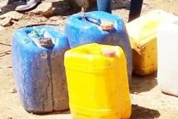 Réservoir d'eau éthiopien