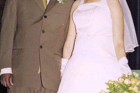Former SOS youth with his new bride