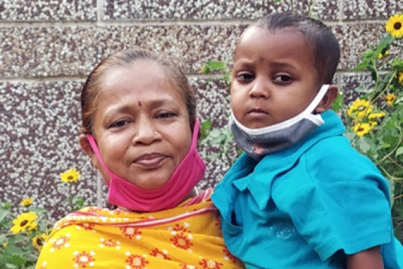 mother and child