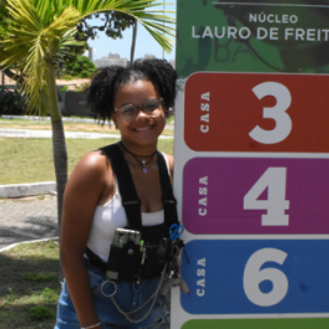 Raille is a participant in YouthRise in Brazil