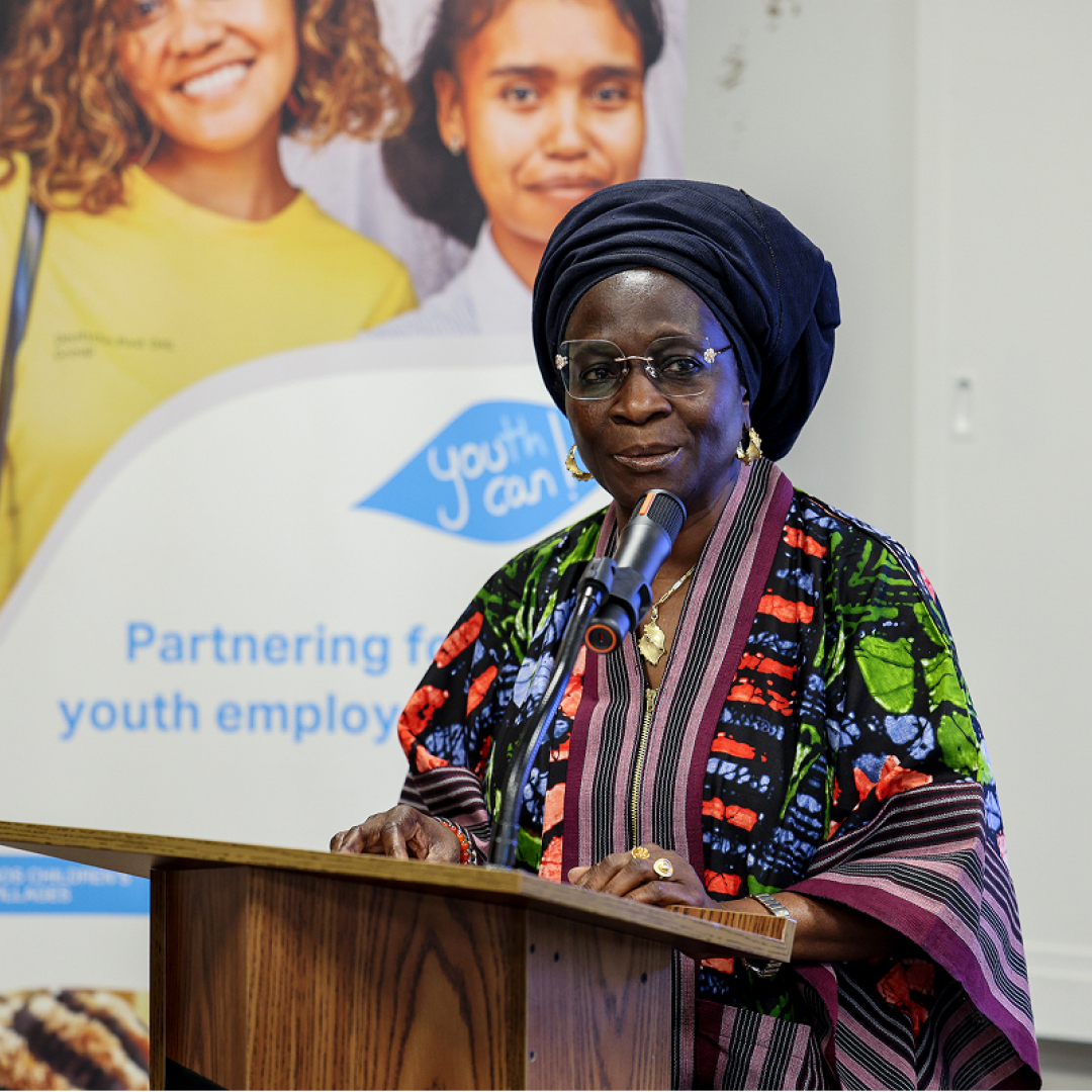 Cynthia Samuel-Olonjuwon, Special Representative to the United Nations of the International Labour Organization.