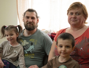 Ukraine Famille d'accueil en Roumanie