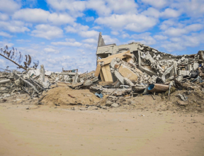 SOS_gaza_destroyed_news