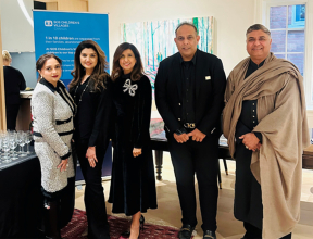 Organizing committee: Maria Ashraf, Kanwal Tariq, Cyma Musarat (President), Salman Tariq (Vice President), and Zahid Haq. 