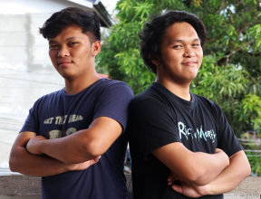 Ruby Mark and Rey Mark grew up at SOS Children’s Villages in Samar, the Philippines.