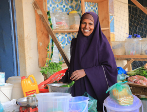 Fatuma's hydroponics turns fresh produce into income and hope for displaced families
