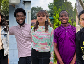 Various participants in the YouthRise from across the world.