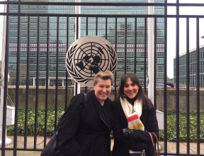 SOS staff at the UN in New York City