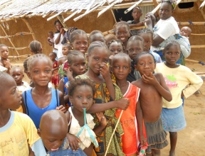 Enfants à Khouloun, Mali