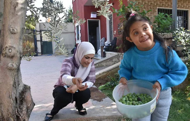 Syrian special needs children