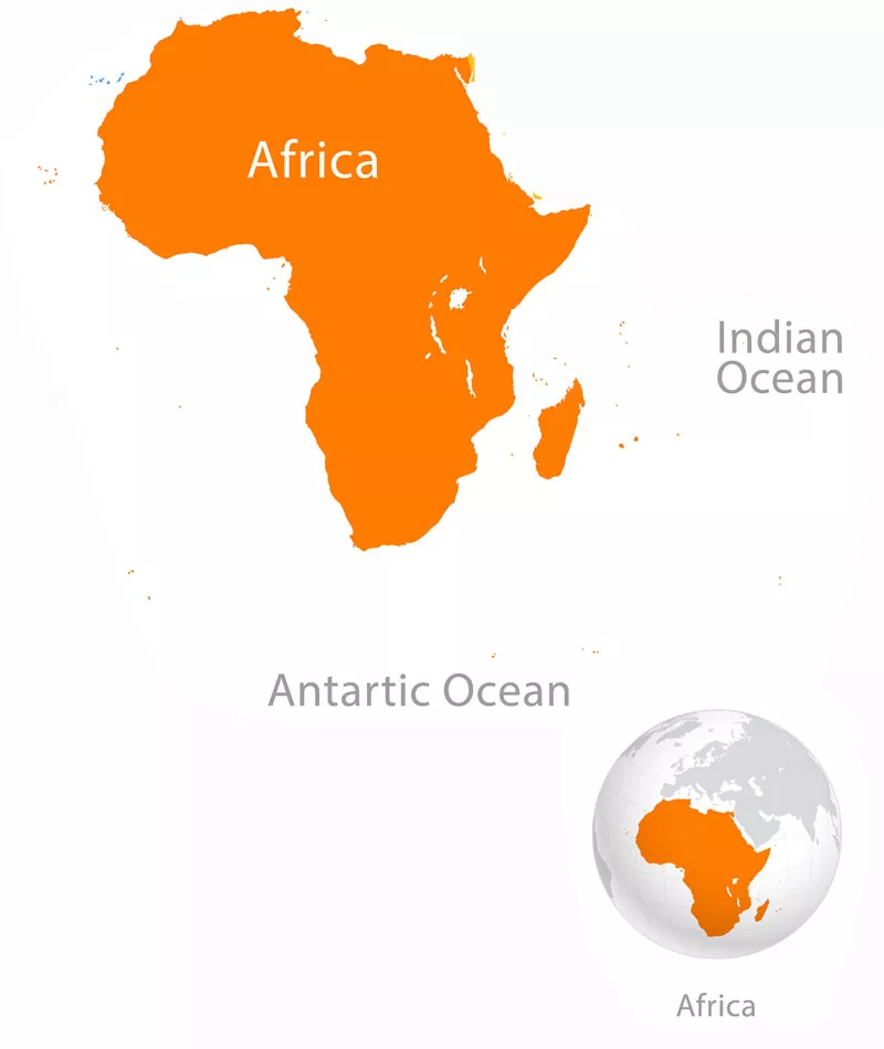 Map of Africa