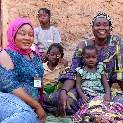 Burkina Faso families