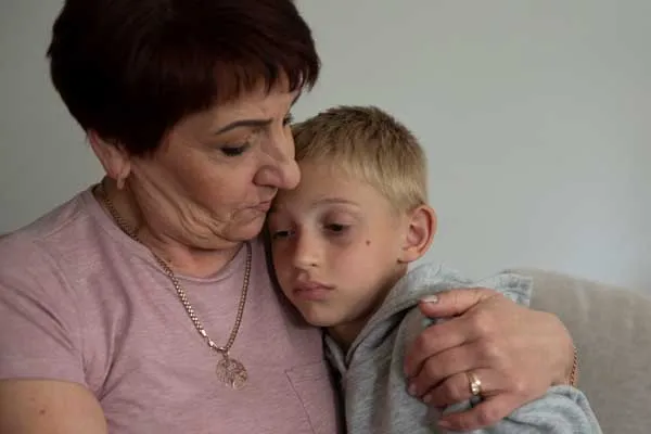 Displaced Ukrainian Children