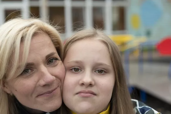 Childhood on pause after high-rise collapses from rocket fire in Ukraine