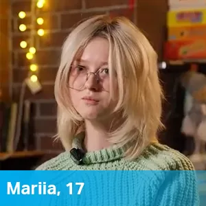 Ukrainian child - Mariia