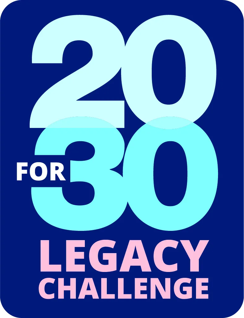20 for 30 Legacy Challenge Logo
